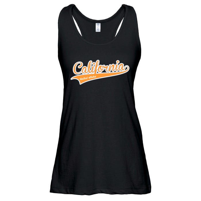 California Varsity Style Ladies Essential Flowy Tank