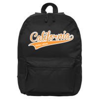 California Varsity Style 16 in Basic Backpack