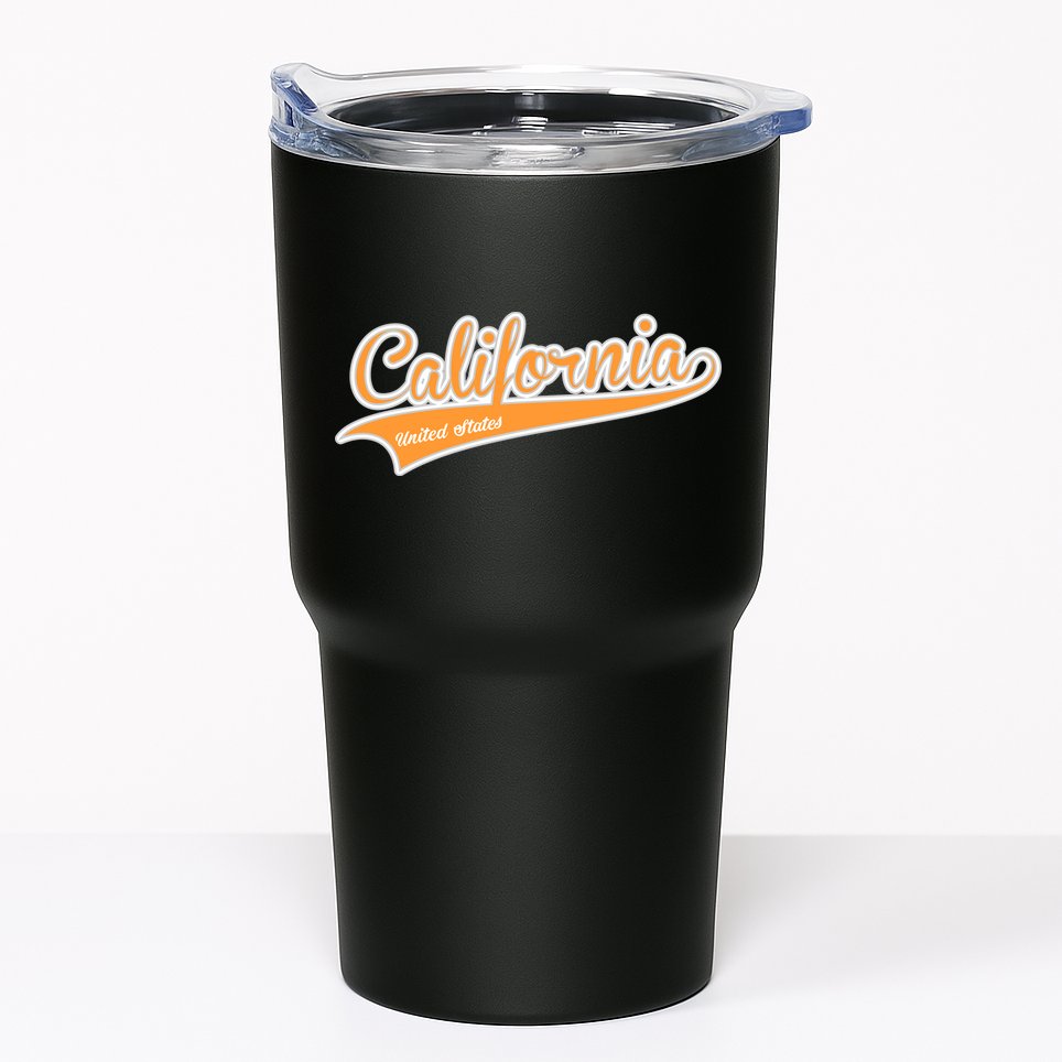 California Varsity Style Tumbler
