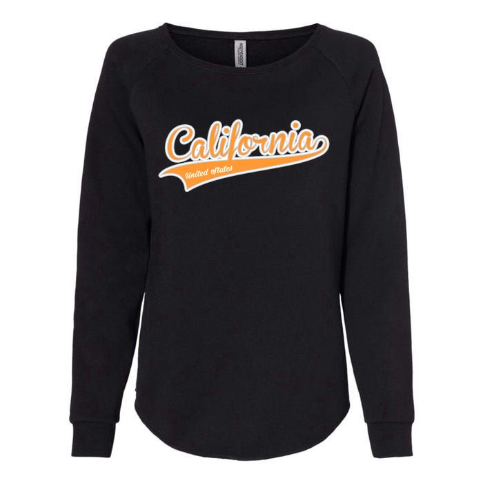 California Varsity Style Womens California Wash Sweatshirt