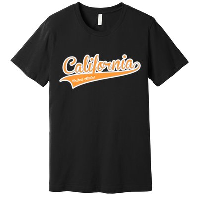 California Varsity Style Premium T-Shirt