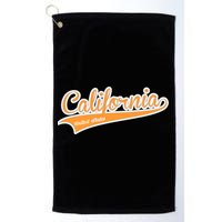 California Varsity Style Golf Towel