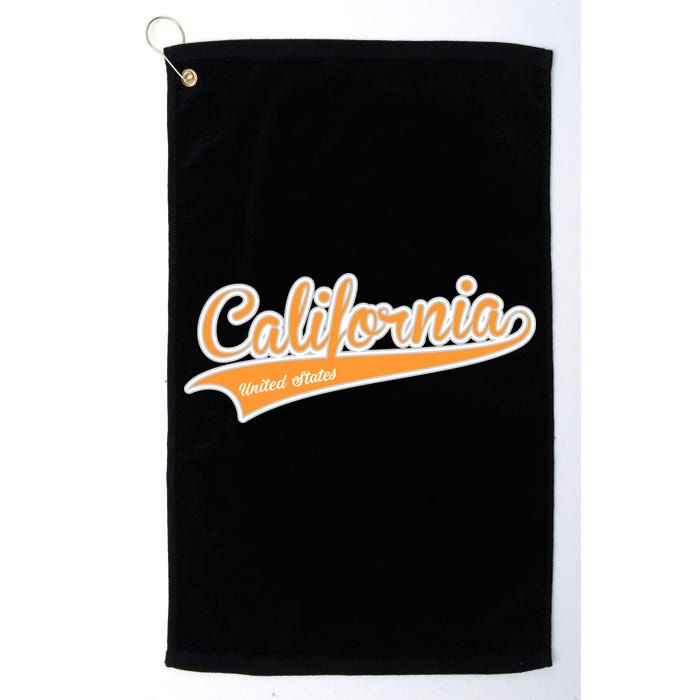 California Varsity Style Golf Towel