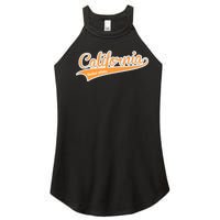 California Varsity Style Women's Perfect Tri Rocker Tank