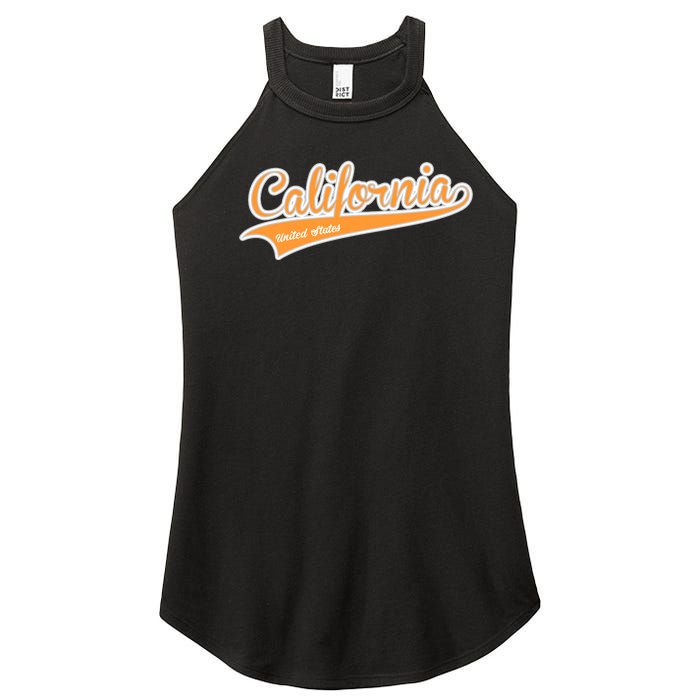 California Varsity Style Women's Perfect Tri Rocker Tank