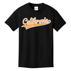 California Varsity Style Kids T-Shirt