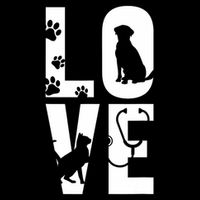 Cute Vet Tech Lvt Love Animals Veterinary Technician Dog Cat Bucket Hat