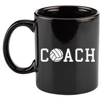 Coach Volleyball Team Gift Idea 11oz C Handle Ceramic Mug