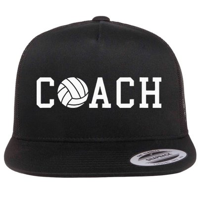 Coach Volleyball Team Gift Idea Flatbill Hat