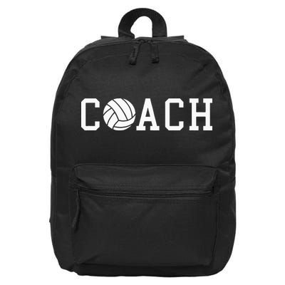 Coach Volleyball Team Gift Idea 16 in Basic Backpack