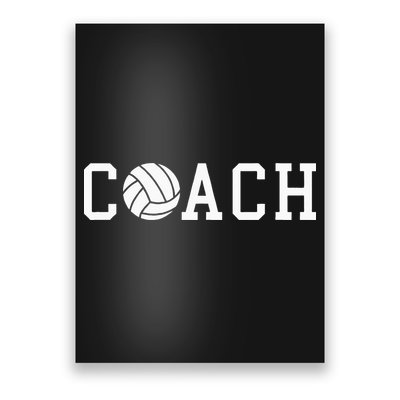 Coach Volleyball Team Gift Idea Poster