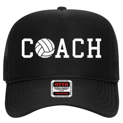 Coach Volleyball Team Gift Idea Trucker Hat