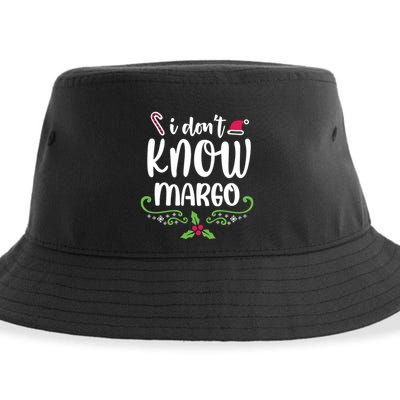 Christmas Vacation Todd & Margo Quote I DonT Know Margo Sustainable Bucket Hat