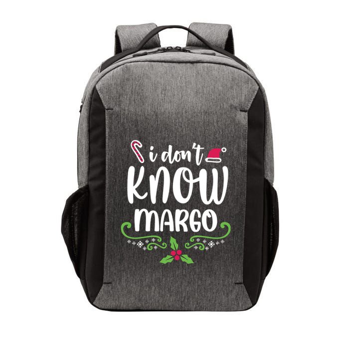 Christmas Vacation Todd & Margo Quote I DonT Know Margo Vector Backpack