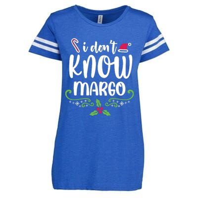 Christmas Vacation Todd & Margo Quote I DonT Know Margo Enza Ladies Jersey Football T-Shirt