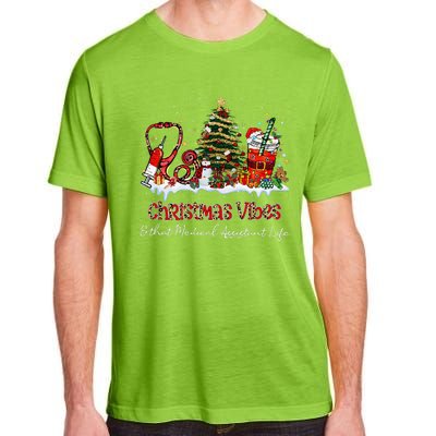 Christmas Vibes & That Medical Assistant Life Xmas Gifts Adult ChromaSoft Performance T-Shirt