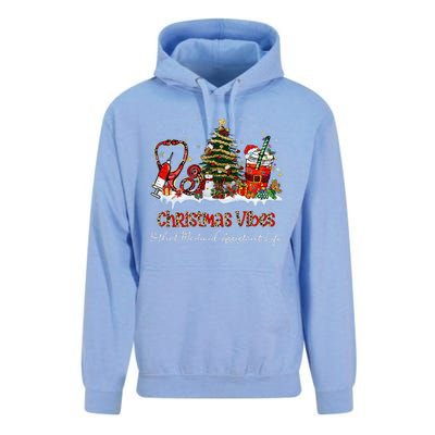 Christmas Vibes & That Medical Assistant Life Xmas Gifts Unisex Surf Hoodie