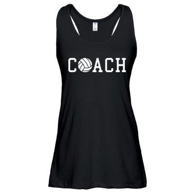 Coach Volleyball Team Gift Idea Ladies Essential Flowy Tank