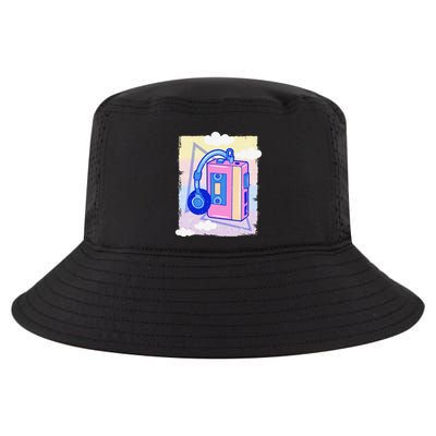 Cassette Vaporwave Tape Retro Vintage 70's 80's 90's Music Cool Comfort Performance Bucket Hat