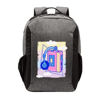 Cassette Vaporwave Tape Retro Vintage 70's 80's 90's Music Vector Backpack