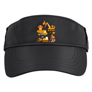 Construction Vehicle Thanksgiving Truck Turkey Adult Drive Performance Visor