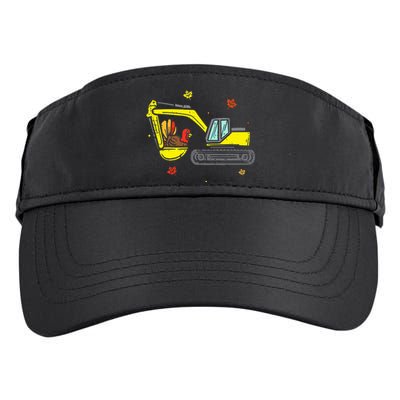 Construction Vehicle Thanksgiving Truck Turkey Adult Drive Performance Visor