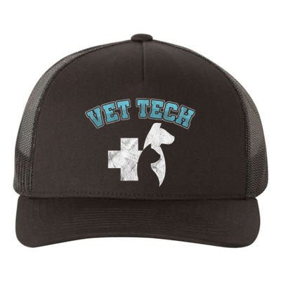 Cool Vet Technician Dog Cat Veterinarian Animal Gift Yupoong Adult 5-Panel Trucker Hat