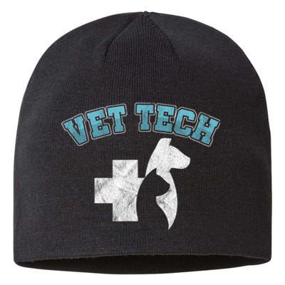 Cool Vet Technician Dog Cat Veterinarian Animal Gift Sustainable Beanie