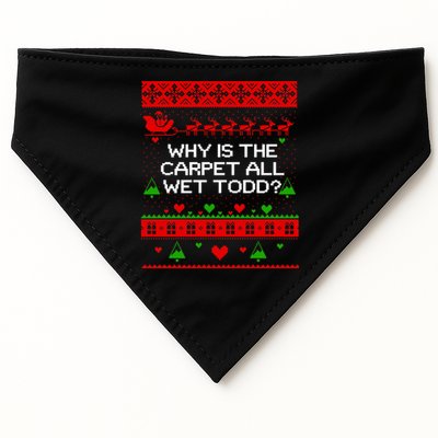 Christmas Vacation Todd & Margo Matching Family Christmas Shirts USA-Made Doggie Bandana