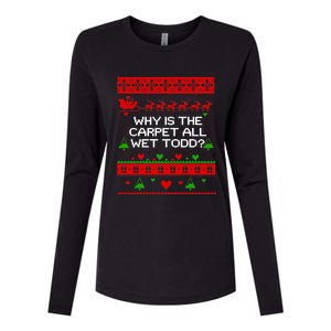 Christmas Vacation Todd & Margo Matching Family Christmas Shirts Womens Cotton Relaxed Long Sleeve T-Shirt