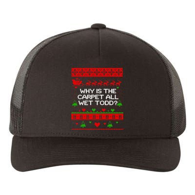 Christmas Vacation Todd & Margo Matching Family Christmas Shirts Yupoong Adult 5-Panel Trucker Hat