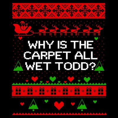 Christmas Vacation Todd & Margo Matching Family Christmas Shirts T-Shirt