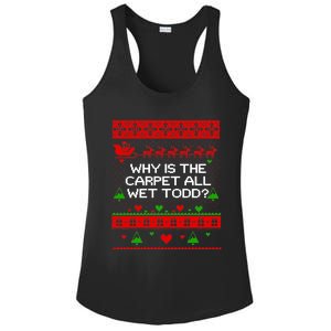 Christmas Vacation Todd & Margo Matching Family Christmas Shirts Ladies PosiCharge Competitor Racerback Tank