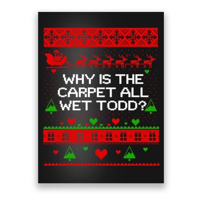 Christmas Vacation Todd & Margo Matching Family Christmas Shirts Poster