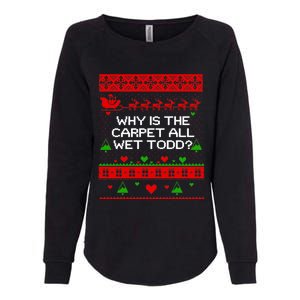 Christmas Vacation Todd & Margo Matching Family Christmas Shirts Womens California Wash Sweatshirt