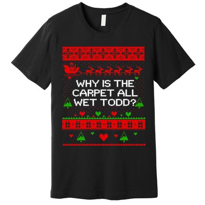 Christmas Vacation Todd & Margo Matching Family Christmas Shirts Premium T-Shirt