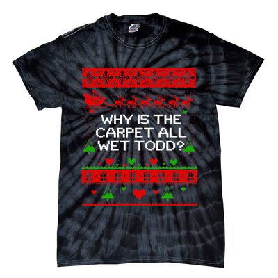 Christmas Vacation Todd & Margo Matching Family Christmas Shirts Tie-Dye T-Shirt