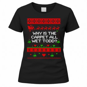 Christmas Vacation Todd & Margo Matching Family Christmas Shirts Women's T-Shirt