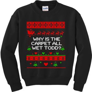 Christmas Vacation Todd & Margo Matching Family Christmas Shirts Kids Sweatshirt