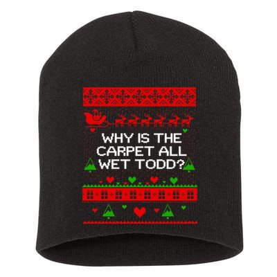 Christmas Vacation Todd & Margo Matching Family Christmas Shirts Short Acrylic Beanie
