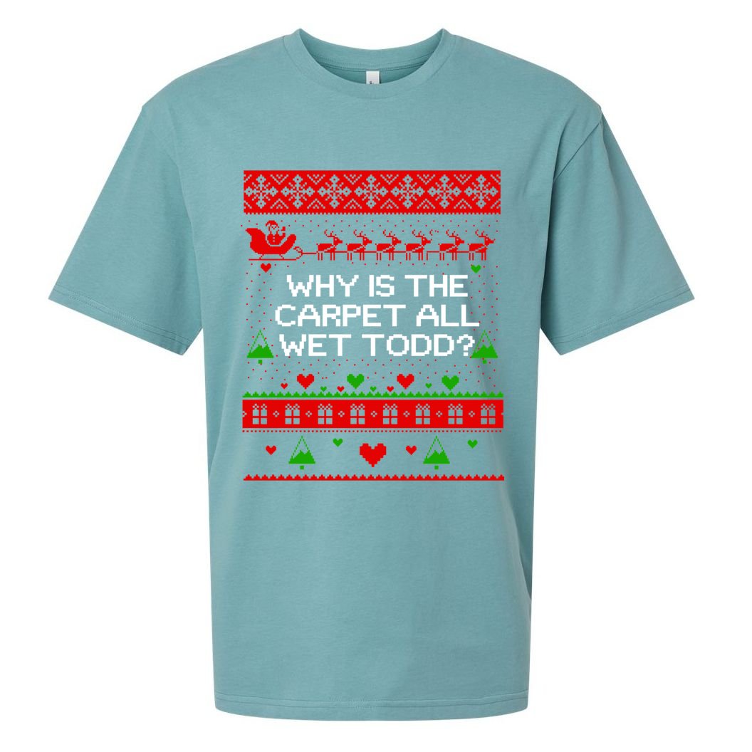 Christmas Vacation Todd & Margo Matching Family Christmas Shirts Sueded Cloud Jersey T-Shirt