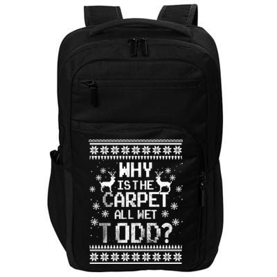 Christmas Vacation Todd & Margo Matching Family Christmas Shirts Impact Tech Backpack
