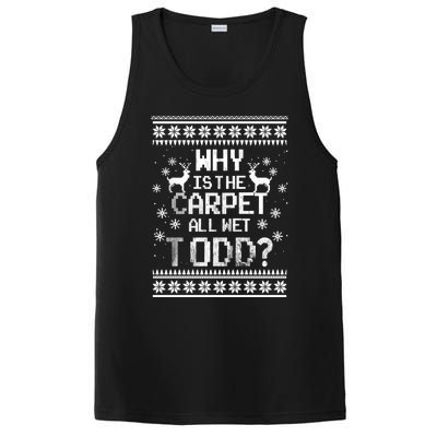 Christmas Vacation Todd & Margo Matching Family Christmas Shirts PosiCharge Competitor Tank