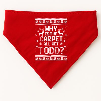 Christmas Vacation Todd & Margo Matching Family Christmas Shirts USA-Made Doggie Bandana