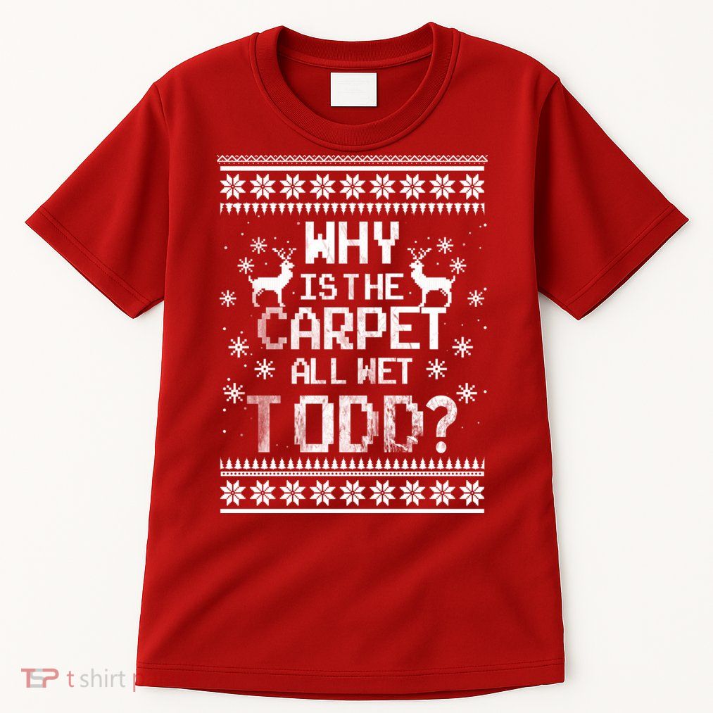 Christmas Vacation Todd & Margo Matching Family Christmas Shirts Tall T-Shirt