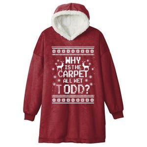 Christmas Vacation Todd & Margo Matching Family Christmas Shirts Hooded Wearable Blanket