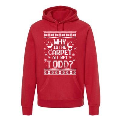 Christmas Vacation Todd & Margo Matching Family Christmas Shirts Premium Hoodie