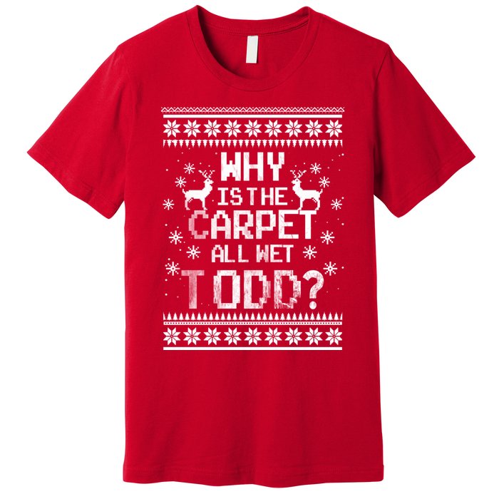 Christmas Vacation Todd & Margo Matching Family Christmas Shirts Premium T-Shirt