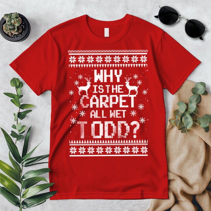 Christmas Vacation Todd & Margo Matching Family Christmas Shirts Premium T-Shirt