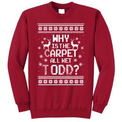 Christmas Vacation Todd & Margo Matching Family Christmas Shirts Tall Sweatshirt